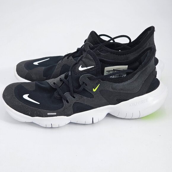 NIKE AQ1316-003 FREE RUN 5.0 BLACK/WHITE WOMENS SNEAKERS SIZE US 6 - Picture 1 of 6